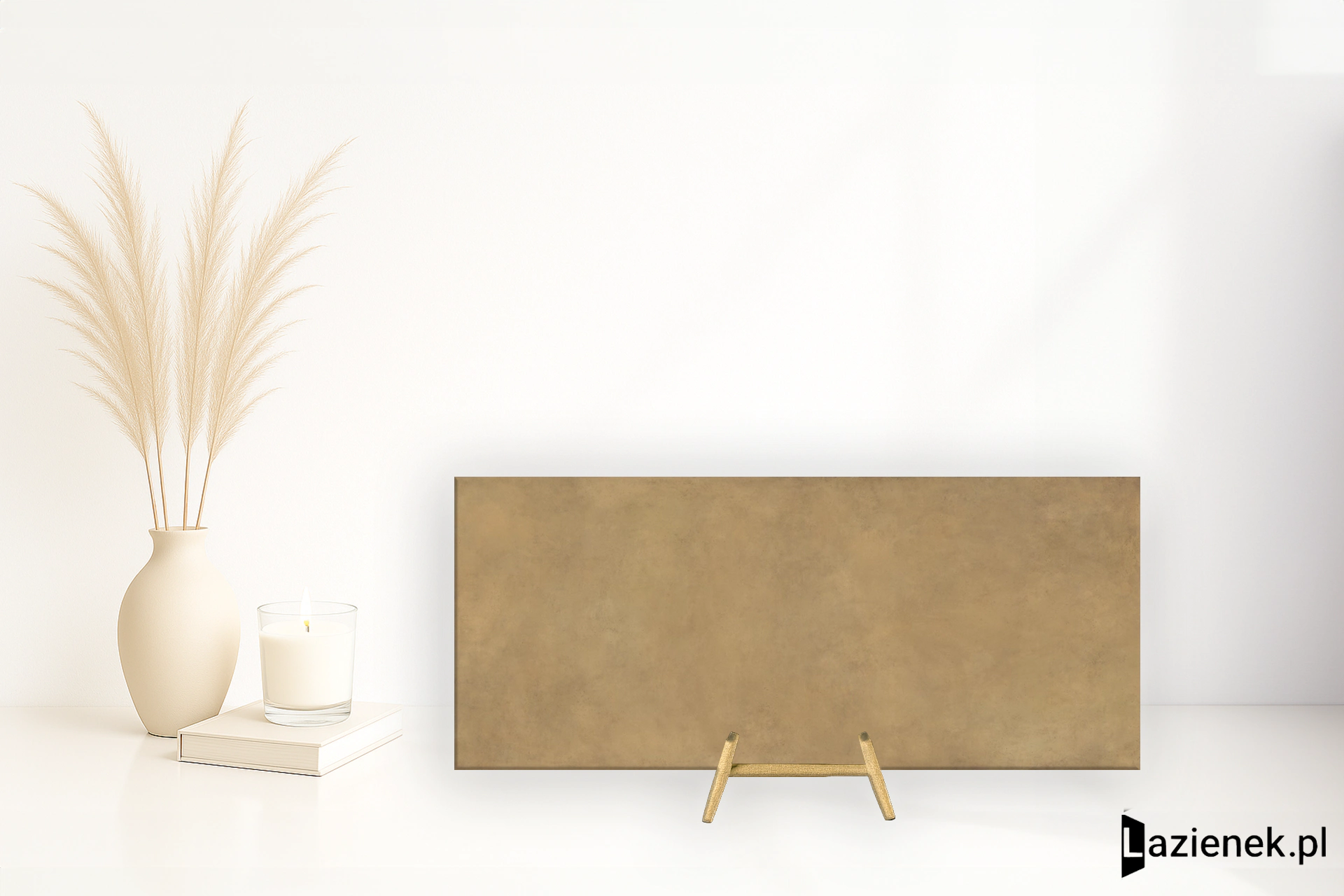 La Fabbrica Ava Hurban Ocra matowa 120x280 cm gr. 6 mm - płytka rektyfikowana / (L)177086